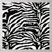 Zebra Camouflage Motif artistique noir et blanc
