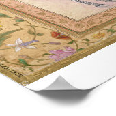 Poster Zebra, de l'album Minto, 1621 (gouache sur pa (Coin)