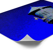 Poster Zebra en patrouille (Coin)