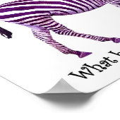 Poster Zebra encore.... (Coin)