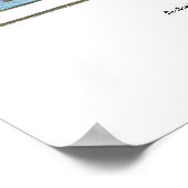 Poster Zebra Finch Nouveau (Coin)