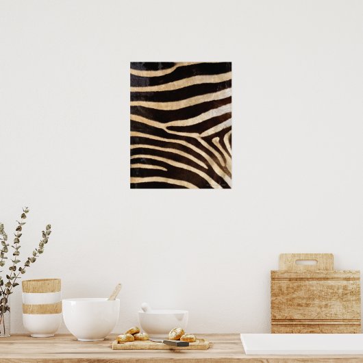 Poster Zebra hide 2 (Cuisine)