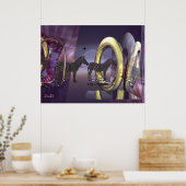 Poster Zebra magic (Cuisine)