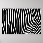 Poster Zebra Pattern pour meubles papier découpage (Devant)