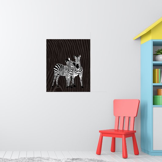 Poster Zebra Play (Pépinière 1)