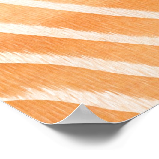 Poster Zebra Print Guitar with Notes (Coin)