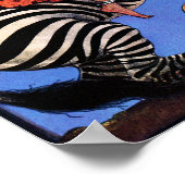 Poster Zebra Rider (Coin)