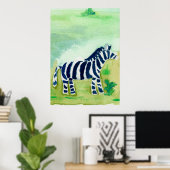 Poster Zebra Safari Friend (Bureau à domicile)
