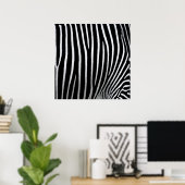 Poster Zebra Skin (Bureau à domicile)