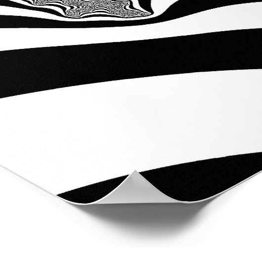 Poster Zebra Stripes (Coin)