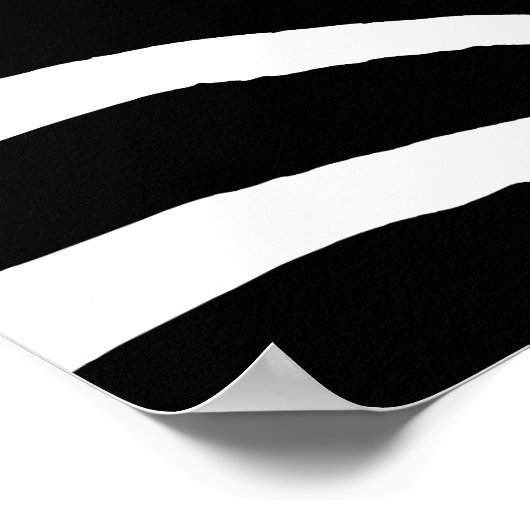 Poster Zebra Stripes (Coin)