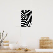 Poster Zebra Stripes (Cuisine)