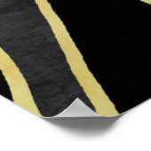 Poster Zebra Stripes : Abstrait Monochrome Sans Seamless. (Coin)