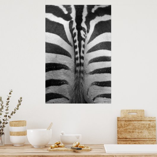 Poster Zebra Strips (Cuisine)