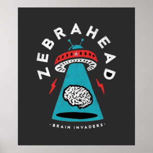 Poster zebrahead, groupe de rock, musique 