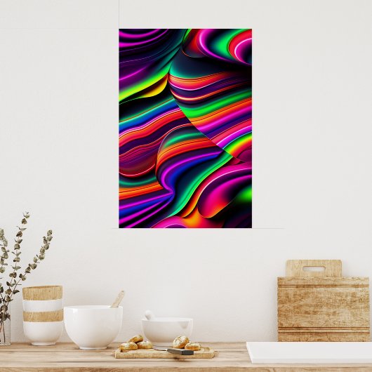 Poster #ZebraPattern #WildlifeArt #AnimalPrint (Cuisine)