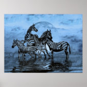 Poster Zebras5 (Devant)