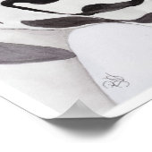 Poster Zebras mère et enfant (Coin)