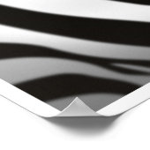 Poster Zèbre (Coin)