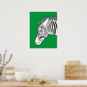 Poster Zèbre (Cuisine)