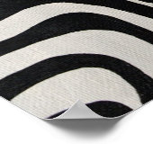 Poster Zèbre (Coin)