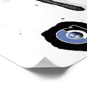 Poster zèbre (Coin)