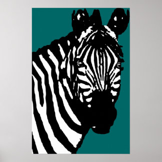 Poster zèbre.