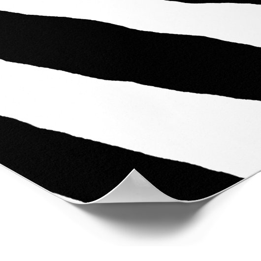 Poster zèbre. (Coin)