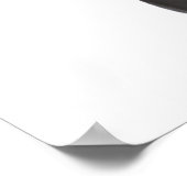 Poster Zèbre Bébé Adorable (Coin)