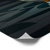 Poster Zèbre dans une baignoire (Coin)