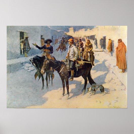 Poster Zebulon Pike Entrée Père Noël Fe (Devant)