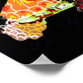 Poster: Zeeen schildpad Poster (Hoek)