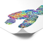 Poster - Zeeschildpad (Hoek)