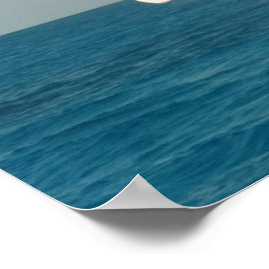 Poster-Zeilboot Poster (Hoek)