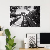 Poster Zen Boardwalk Canvas (Bureau à domicile)