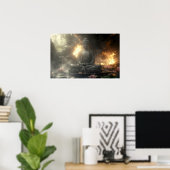 POSTER ZEN - BOUDDHISME - MÉDITATION (Bureau à domicile)
