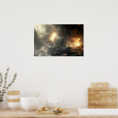 POSTER ZEN - BOUDDHISME - MÉDITATION (Cuisine)