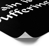 Poster Zen Joy - Douleur (Coin)