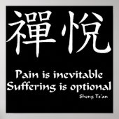 Poster Zen Joy - Douleur (Devant)