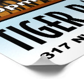 Poster ZEN THESIS LIVE @ Tiger Bar 2009 (Coin)