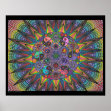 Zen Tree of Life - Chakra Explosion Imprimer