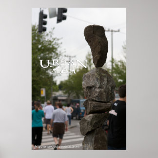 Poster Zen urbain