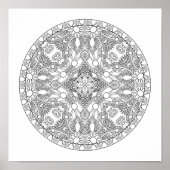 Poster Zendala Design 2 (Devant)
