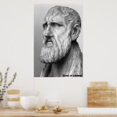 Poster Zeno de Citium / Philosophe grec / (Cuisine)
