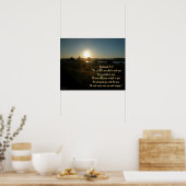 Poster Zephaniah 3:17 SE2 (Cuisine)