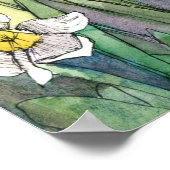 Poster Zephaniah Scripture Rejoice Over You Daffodils   (Coin)