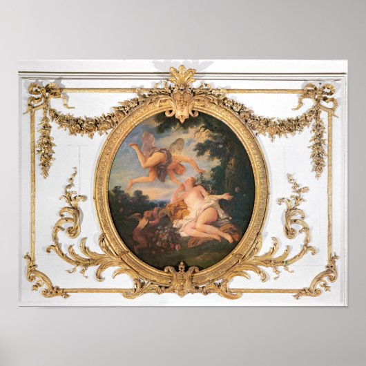 Poster Zephyr et Flora, de la Salle de Conseil (Devant)