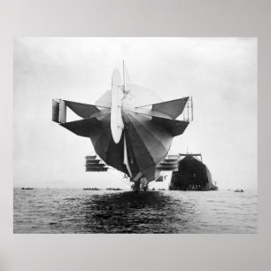 Poster Zeppelin Stern: 1908
