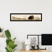 Poster Zeppelin ZR3 Dirigible Photo 1924 (Bureau à domicile)