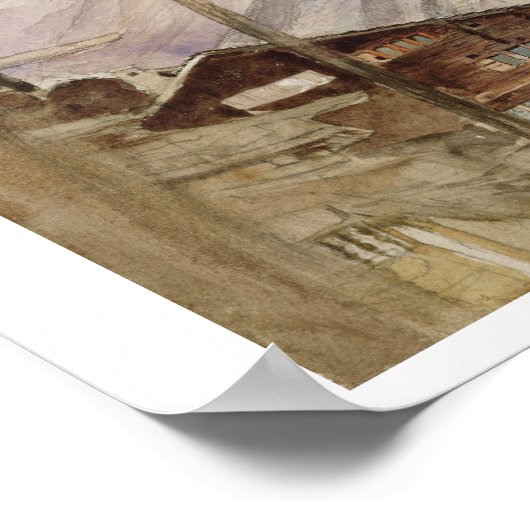 Poster Zermatt (Coin)